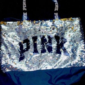 PINK tote bag